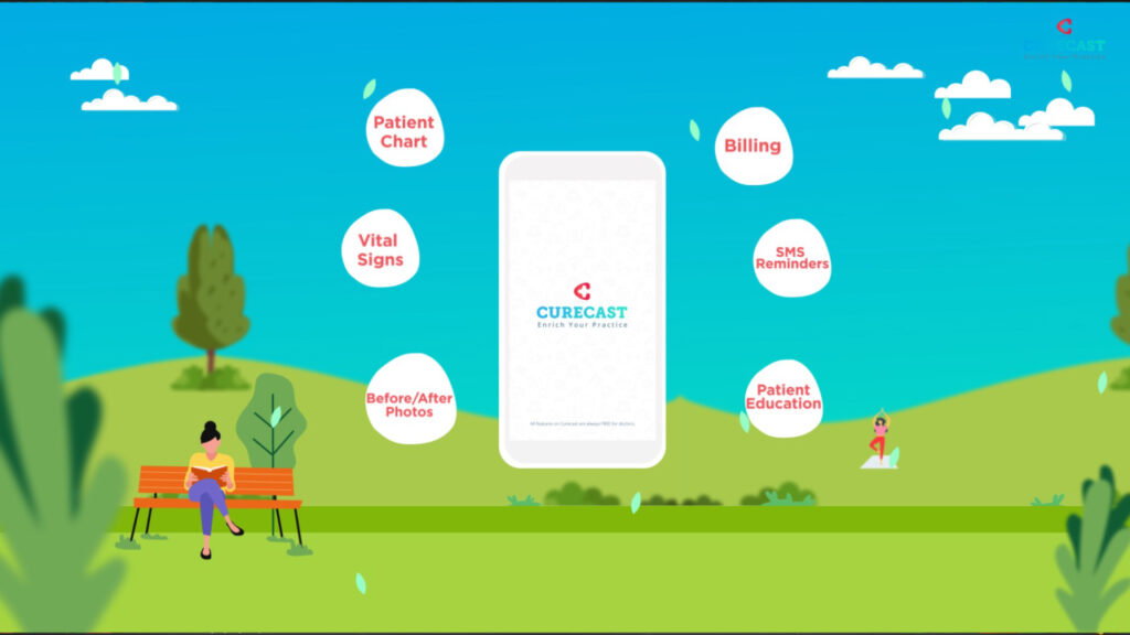 Curecast App Promo